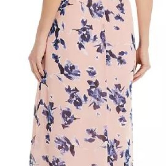 Eliza J Floral Faux-Wrap Maxi Dress - Picture 2 of 2